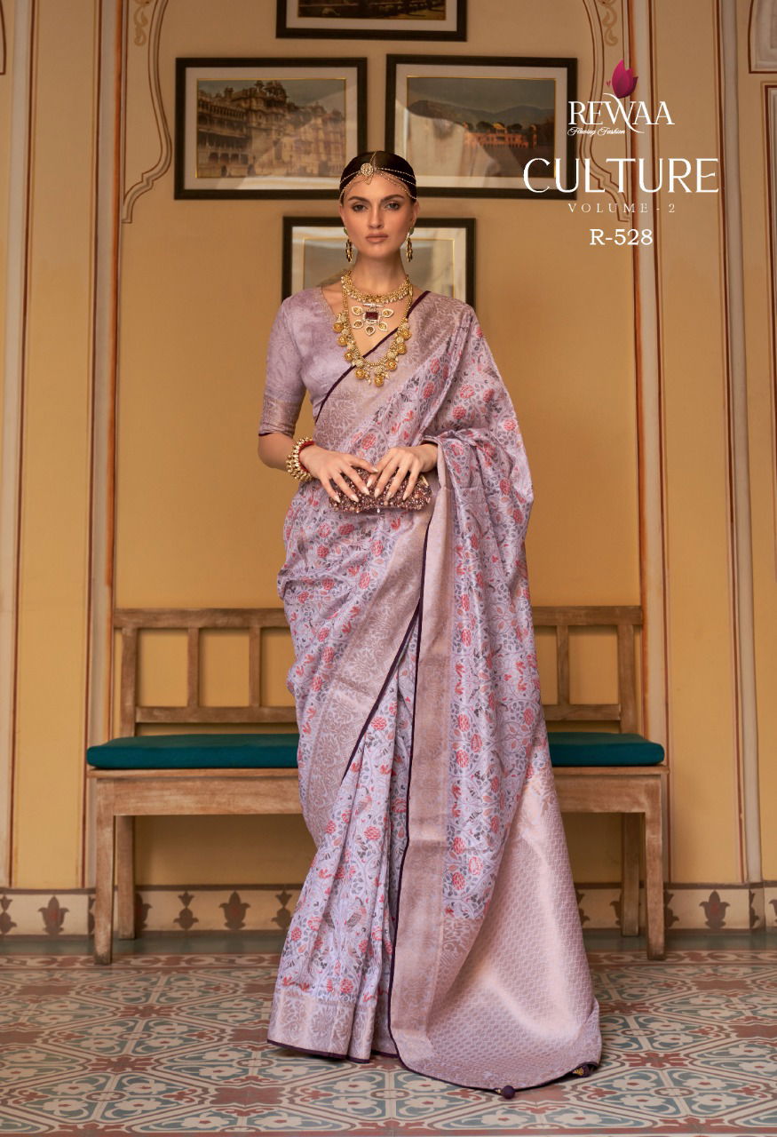 Rewaa Culture 2 Heavy Festive Wear Wholesale Saree Collection 